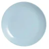 Talerz obiadowy płaski 25 cm niebieski Paradise Blue Diwali Luminarc V5720