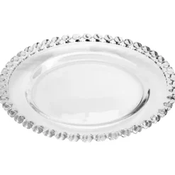 Talerz szklany deserowy 19,5cm w serduszka do ciasta Altom Design Love