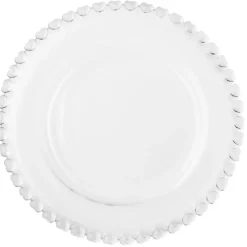 Talerz szklany deserowy 19,5cm w serduszka do ciasta Altom Design Love