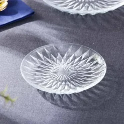 Talerz szklany patera 25 cm Altom Stella patera na ciasto deser