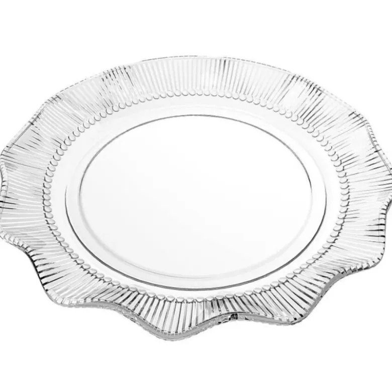 Talerzyk deserowy 17 cm szklane Altom Design Vivienne spodek na ciasto deser