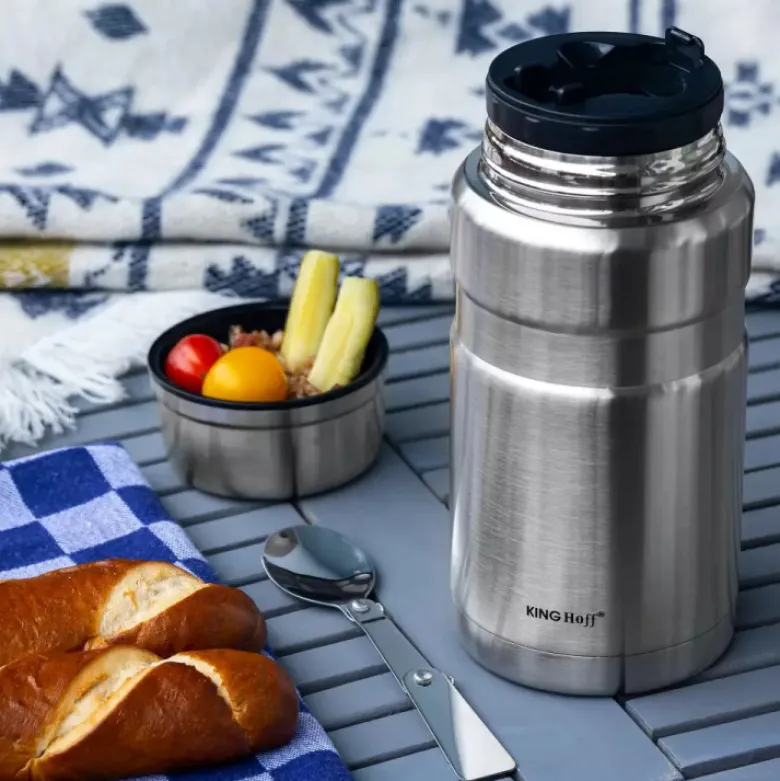 Termos obiadowy Kinghoff KH 1458 na zupę Pojemnik bidon 750 ml