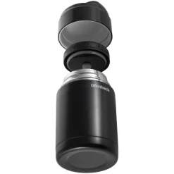 Termos próżniowy Ofenbach 101303 bidon 1000 ml czarny kubek z uchwytem