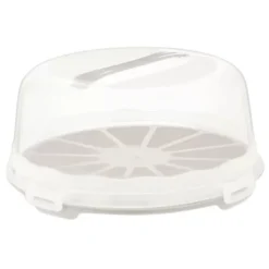 Tortownica plastikowa 30 cm pojemnik na tort ciasto patera Tragar