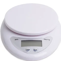 Waga kuchenna elektroniczna z wyświetlaczem LCD biała KM 7101 Kamille