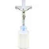 Wkład LED do znicza figurka krzyża 18 cm niebieskie światło