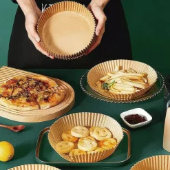 Wkład papierowy do pieczenia w frytkownicy 16 cm okrągły Klausberg KB 7779 papier do pieczenia zestaw 100 sztuk