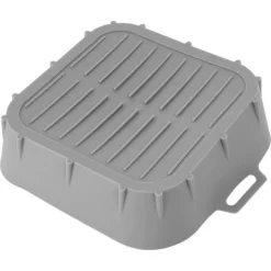 Wkład silikonowy do frytkownicy beztłuszczowej Air Fryer szary 22 cm Vilde