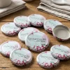 Zakrętki do słoików na przetwory Spiżarnia Pani Domu pastelowe 6,6 cm zestaw 10 szt - 4-zaczepowe FI66 Altom Design