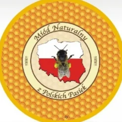 Zakrętki do słoików na przetwory 8,2 cm Miód zestaw 10 szt - 6-zaczepowe Altom Design