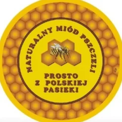 Zakrętki do słoików na przetwory 8,2 cm Miód zestaw 10 szt - 6-zaczepowe Altom Design