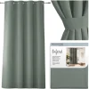 Zasłony na przelotkach 140x250 Oxford grube szare
