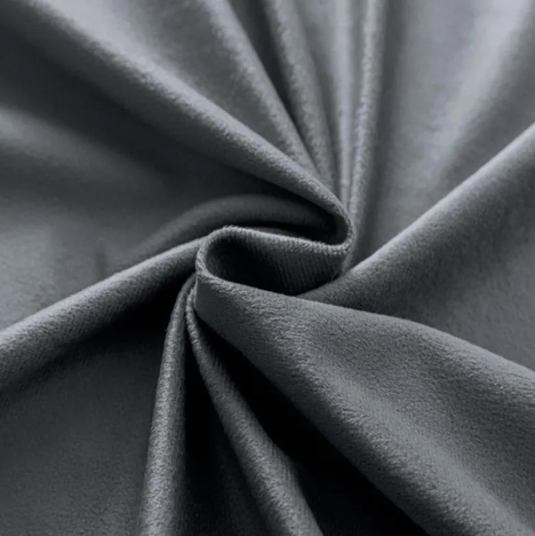 Zasłony zaciemniające na taśmie Cotton World Velvet na taśmie 140x250 cm stalowe