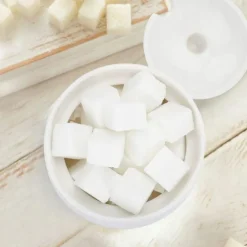 Zestaw cukiernica i mlecznik porcelana Bianco dzbanuszek na mleko śmietankę