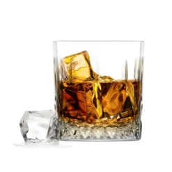 Zestaw do whisky karafka szklana 850 ml + 6 grubych szklanek 280 ml